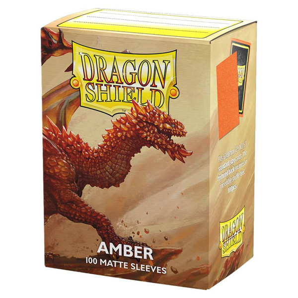 Dragon Shield - Matte - Amber