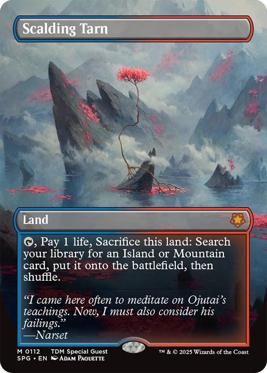 Scalding Tarn - Borderless Foil