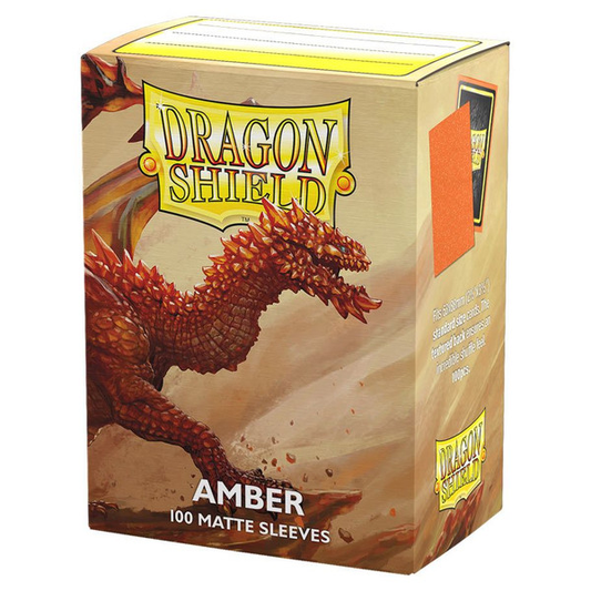 Dragon Shield - Matte - Amber