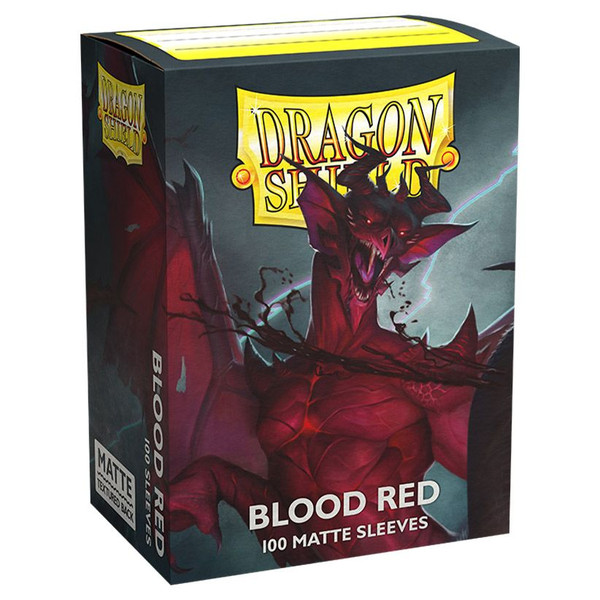 Dragon Shield - Matte - Blood Red